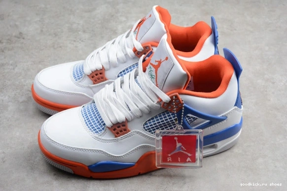 308497-171 OG Air White Retro 4 Jordan 308497-171 Blue Orange 0213